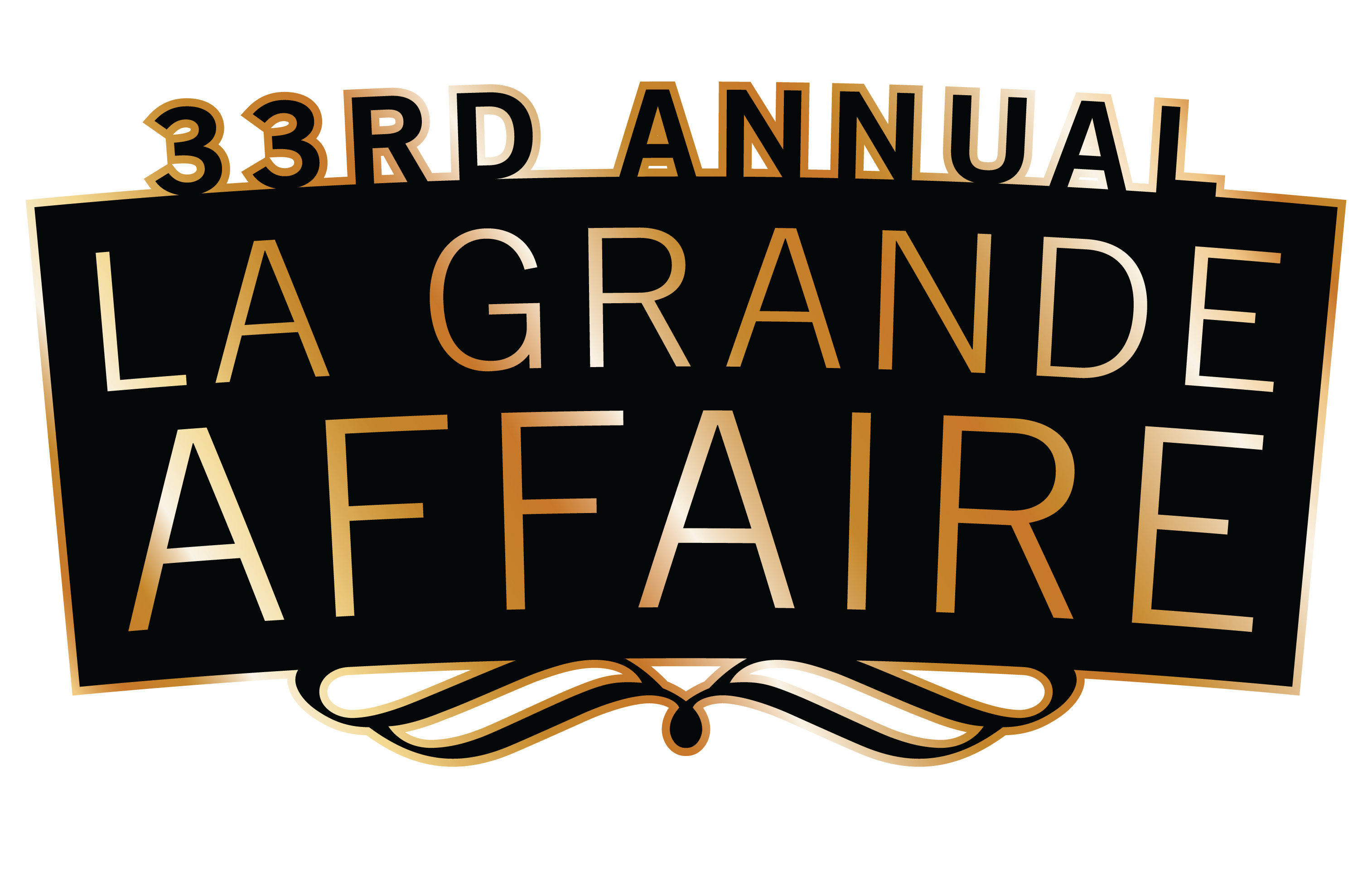 33rd Annual La Grande Affaire Logo