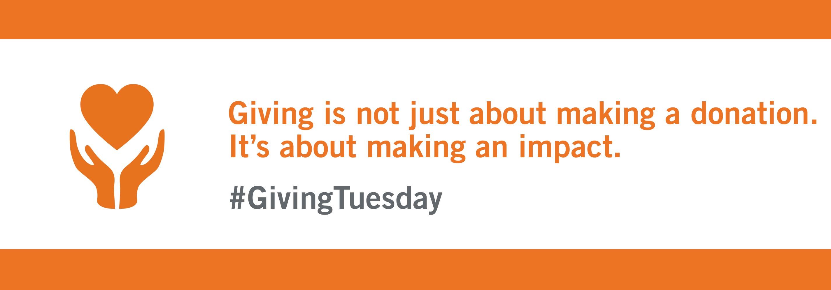 Giving is not just about making a donation. It's about making an impact. 