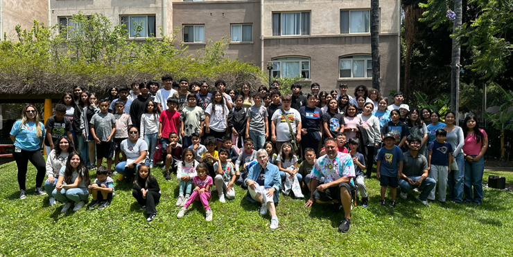 1st day of 2024 Summer of Science group photo